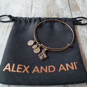Alex and Ani "Bee" Charm Bracelet‎ with Original Pouch - Retired Design